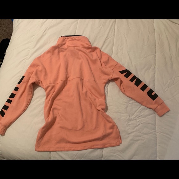 XS Pink quarter zip sweater - Picture 2 of 2